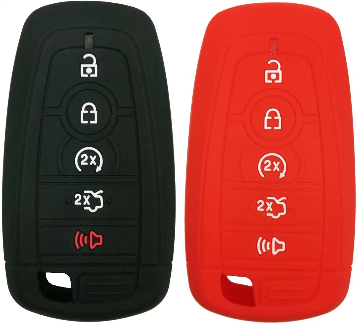 Silicone Keyless Entry Remote Control Key Fob Cover Case Protector Replacement Fit