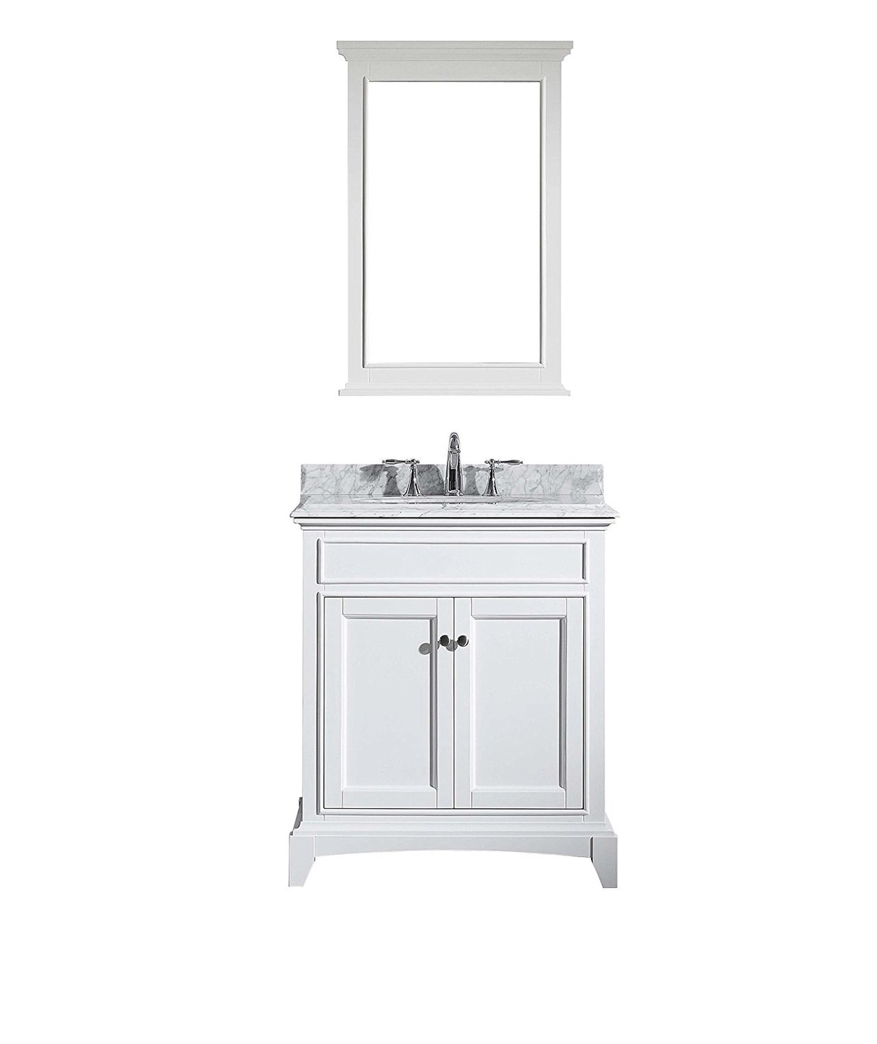 42" Single Sink Solid Wood Bathroom Vanity Set