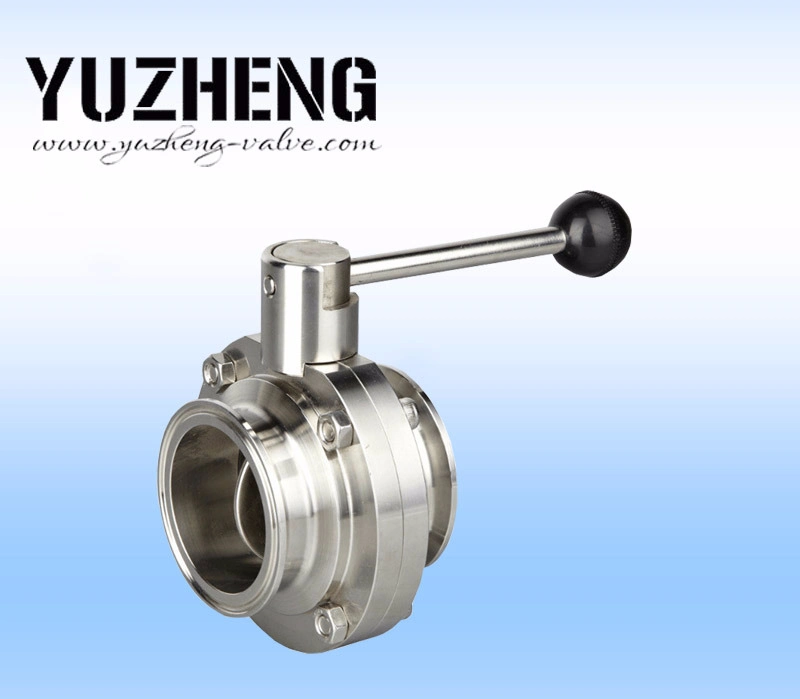 Lever with Actuator Ball Handle 3 4 Wafer Lug Type Steel Supplier Stainless Butterfly Valve Sanitary