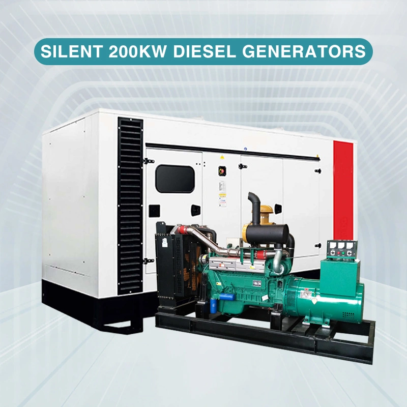 200kw Diesel Generator Power by Reliable Engine Silent Type