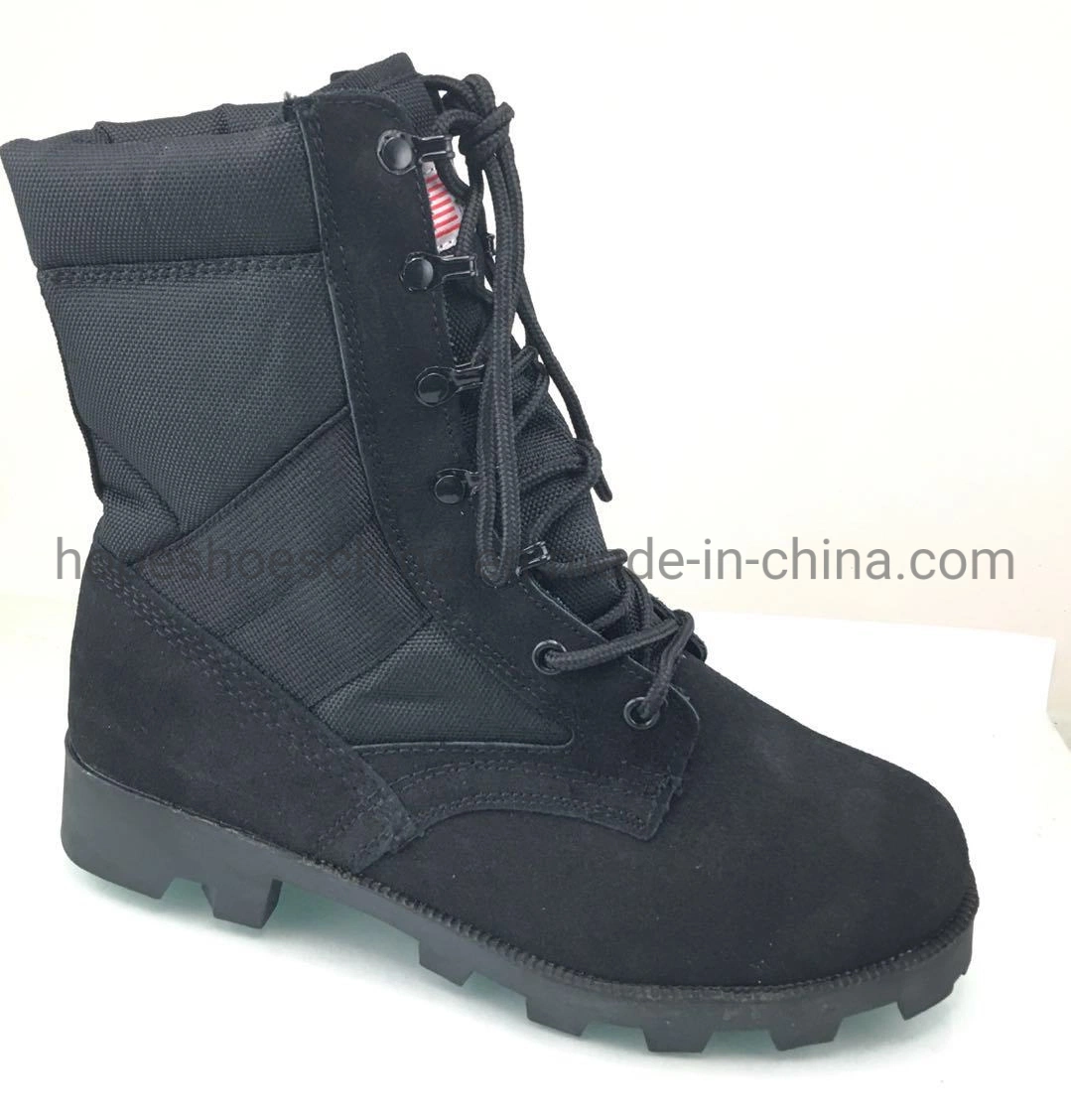 Leather Canvas Panama Tactical Boots