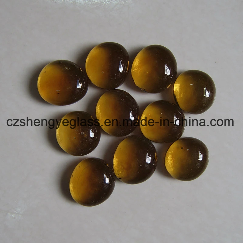 Wholesale High Quality Various Styles Transparent Small Flat Glass Beads