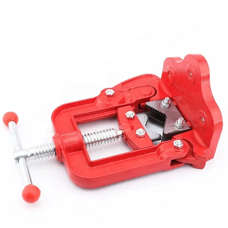 OEM Factory Industrial Grade Adjustable Spanish Type Heavy Duty Bench Vice Pipe Vise