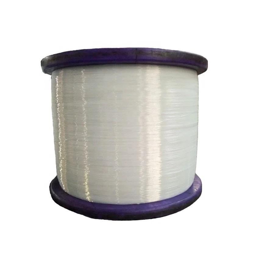 AAA Grade Polyester Monofilament Yarn 0.50mm 0.60mm for Nylon Zipper Coil