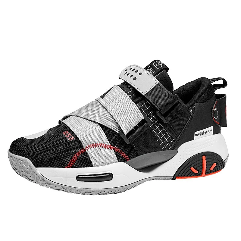 Chaussures de mode Hot Sale Nouveau design mesh respirant Flying Kint décontracté de style de basket-ball d' hommes chaussures Chaussures Sneaker adolescent antidérapant