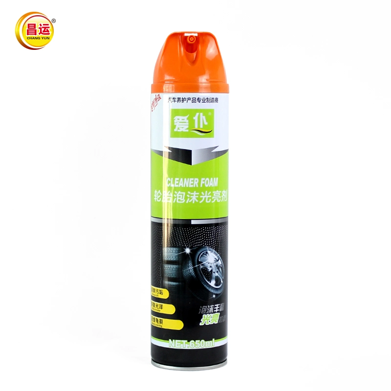 Car Tire Brightener Best Selling Tire Shine Cleaning Spray