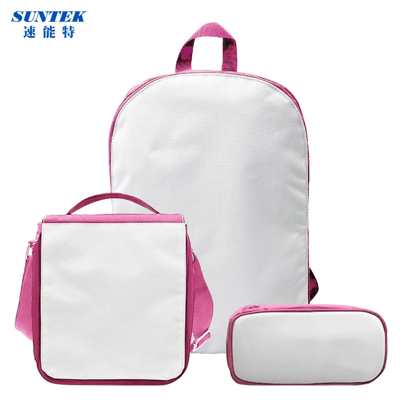 Hochwertiger Rucksack für Kinder 3 in 1 Set Schule Tasche Wasserdichte Rucksäcke für Kinder mit Lunch Tote und Bleistift Fall