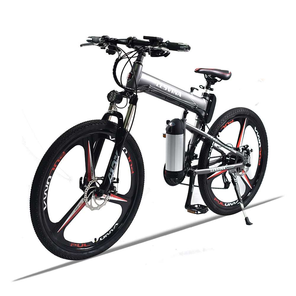 26-Inch Al Foldable Quick Release Electric Bike with 21 Speed