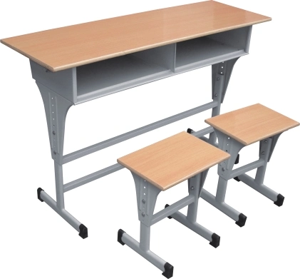 Height Adjustable School Furniture Sudent Desk and Chair Set