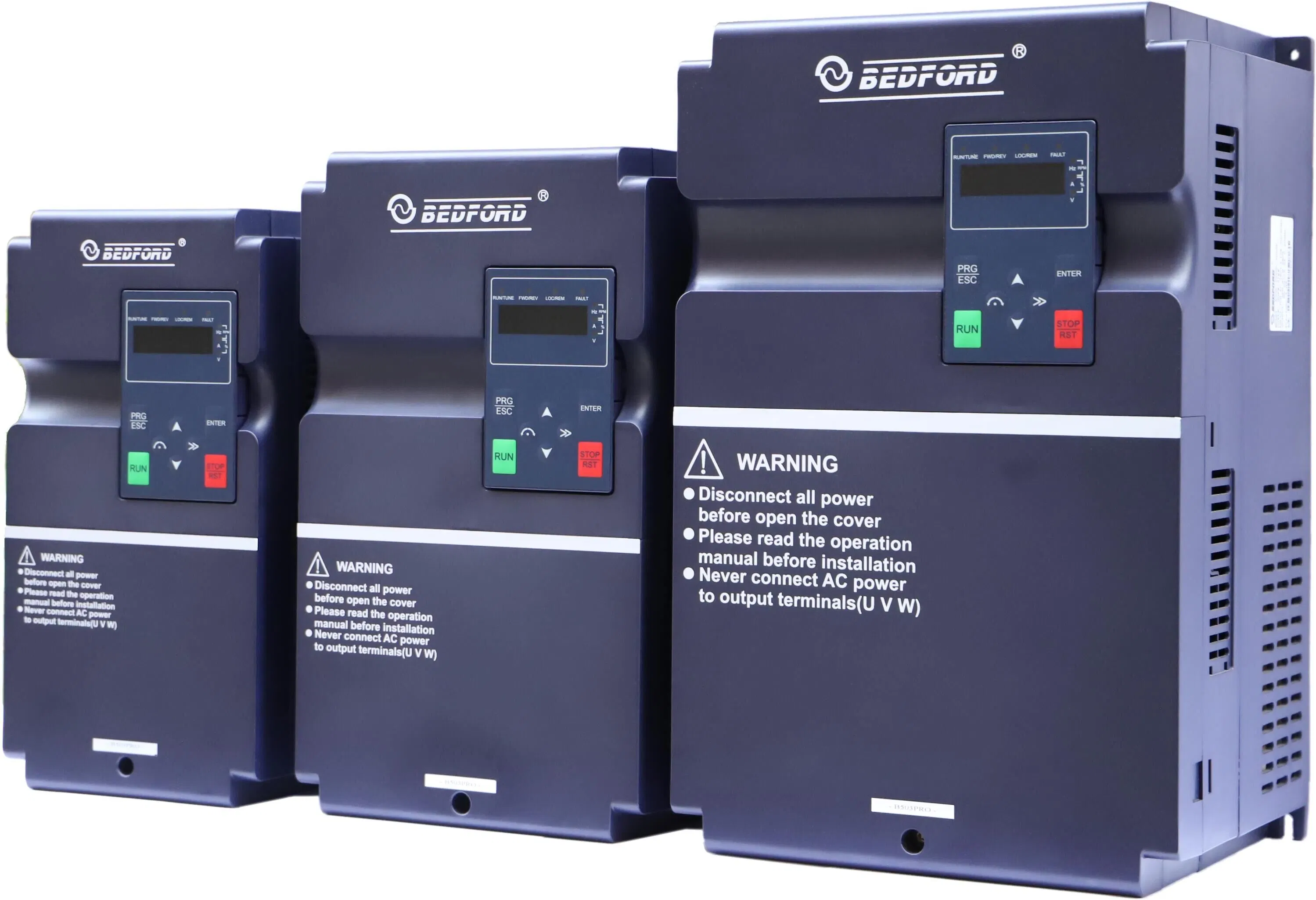 Bedford 2022 New Style B503PRO Universal Vector Frequency Inverter Drehstrom-Drehzahlregler für asynchrone Wechselstrommotoren