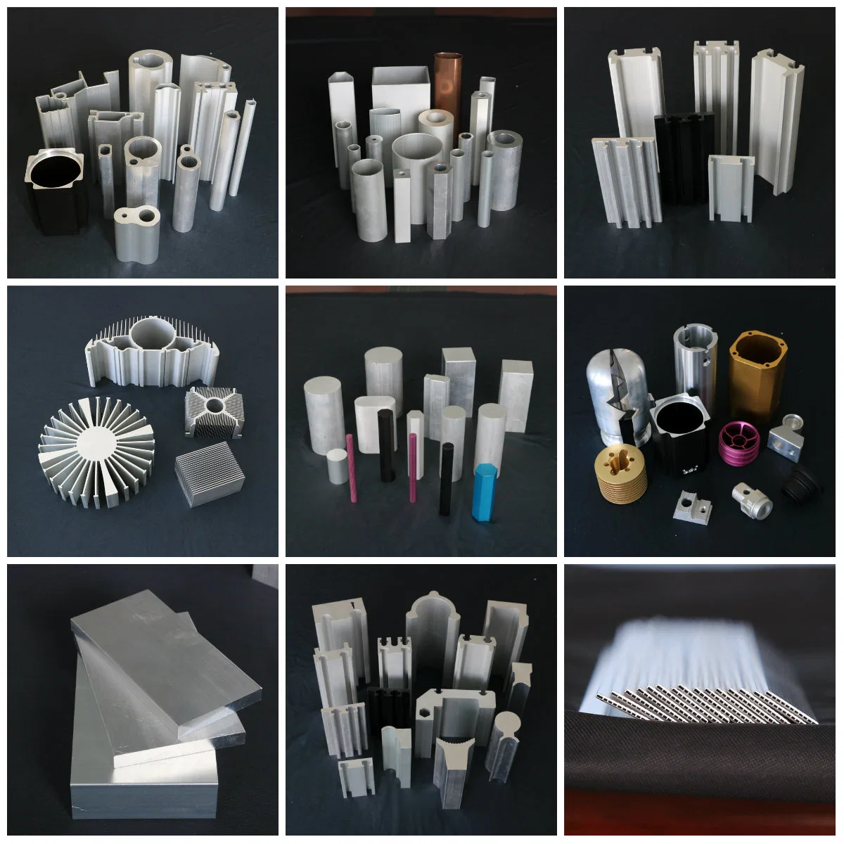 Aluminium/Aluminum Alloy Extrusion Rectangle Profile, OEM Factory Extruded CNC Machining Price