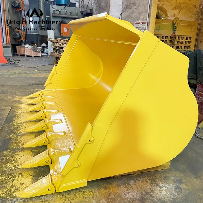 WA500-6 Front End Wheel Loader Parts Rock Stone Bucket Custom Made Earth Bucket Teeth /Rock Bucket Teeth