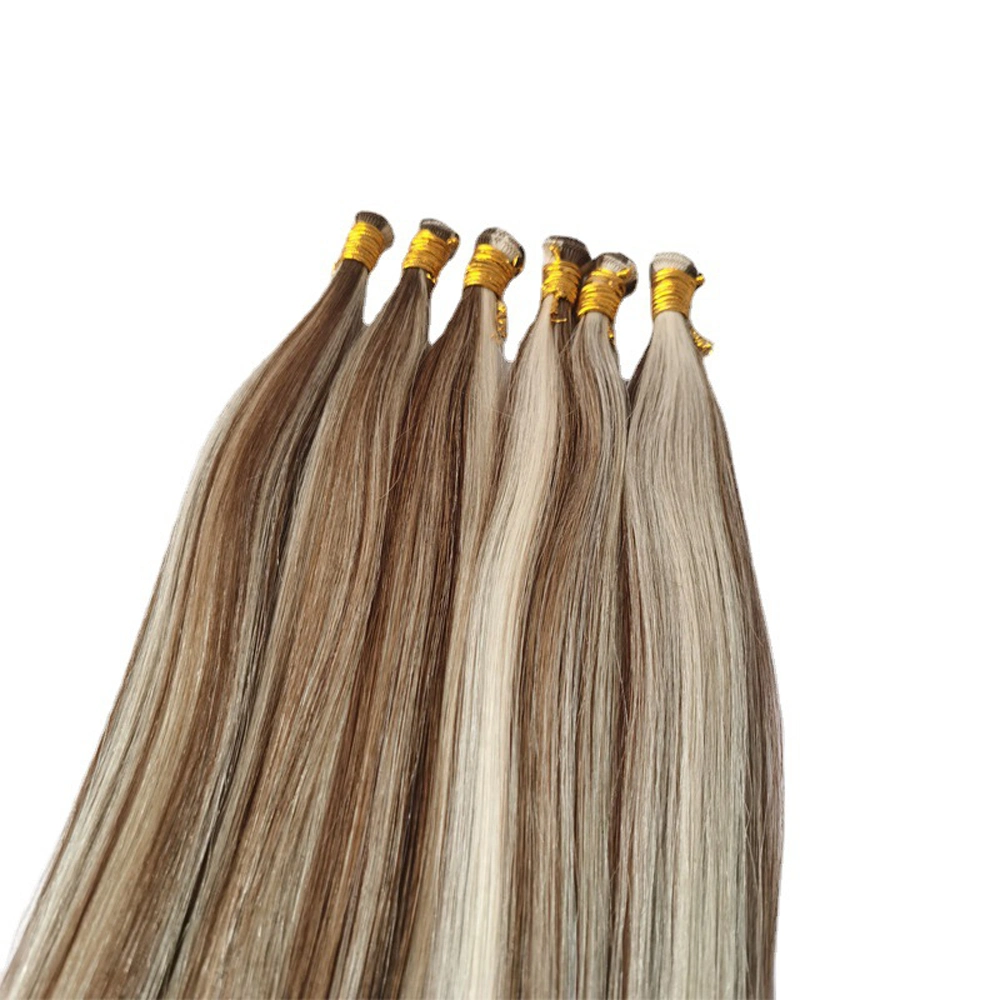 100% Virgin Hair Flat-Tip Hair Extension Part Wig