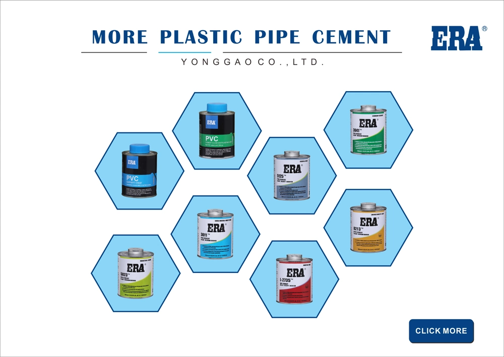 PVC Adhesive Glue for Pipes and Fitting for Water Drain