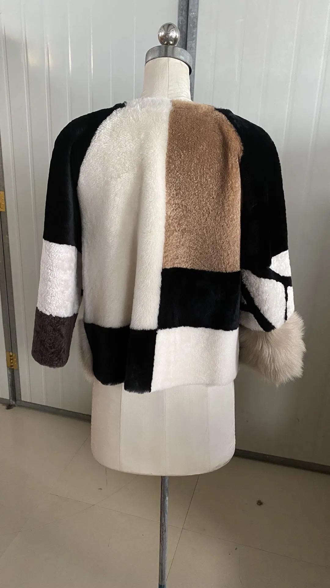 Premium Quality Hides Fur Coat Suede Sheepskin