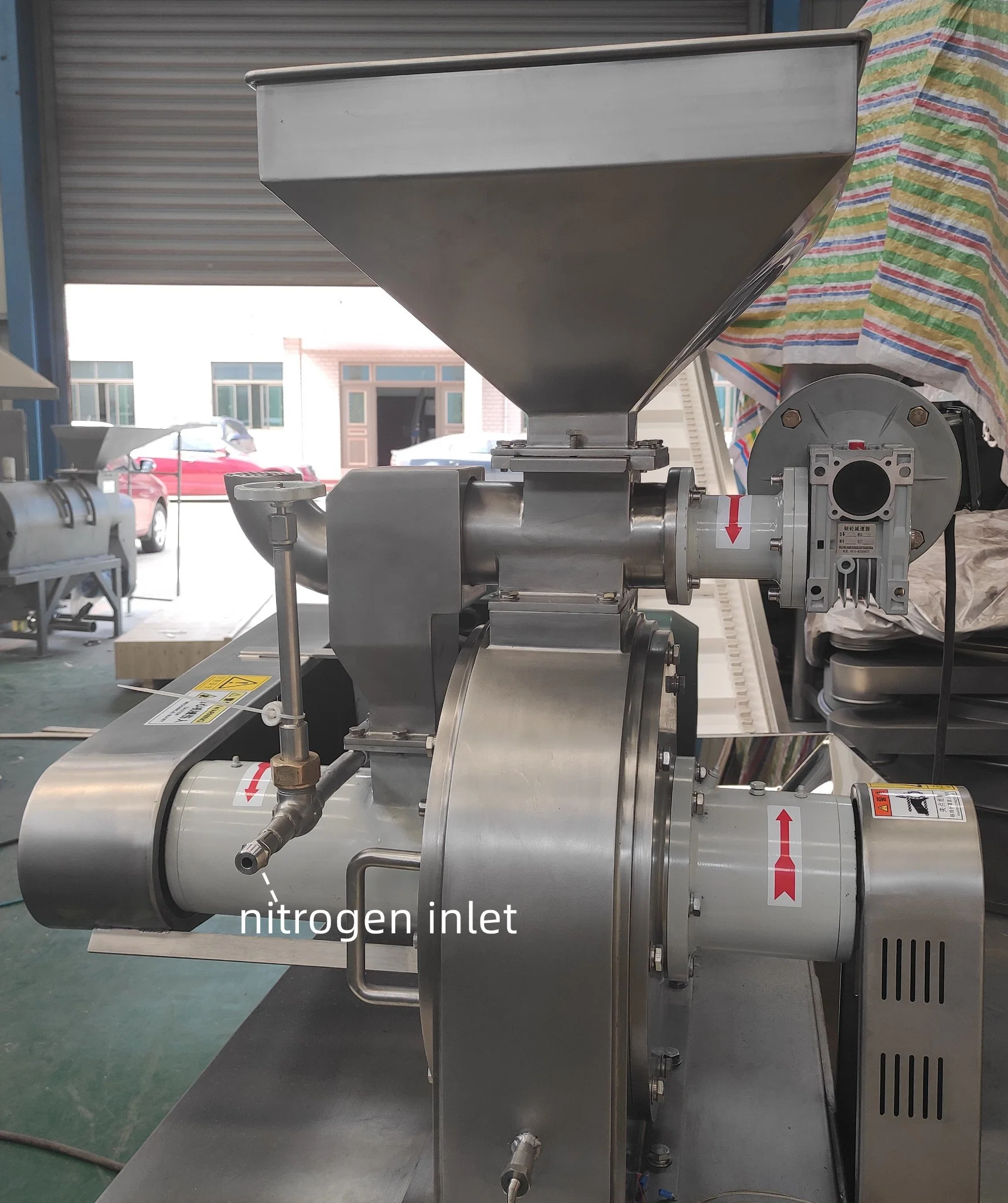 Brightsail Wide Chamber Pin Mill for Oil Spice Seeds Coriander Cumin Mustard Pepper Powder Grinding Machine