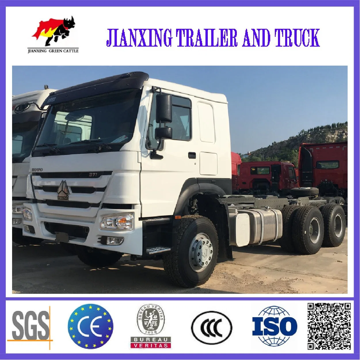 Factory Manufacture Various Hongdong Heavy Tractor Truck Tractor Unit Vehicles