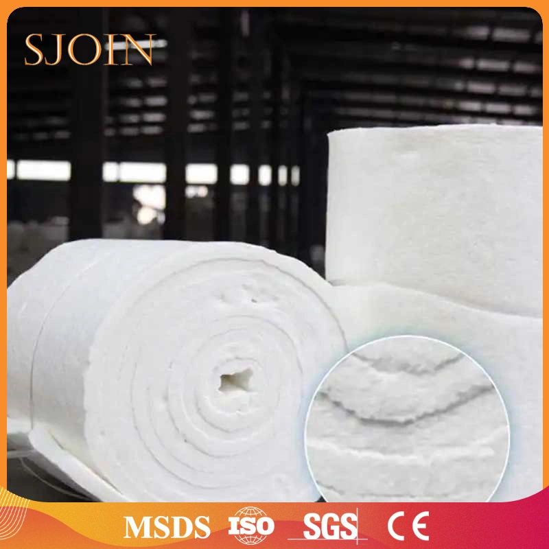 96/128kg/M3 Density Original Factory Ceramic Fiber Blanket Fire Blanket Heat Insulation Blanket 260c 1430c Insulation Refractory