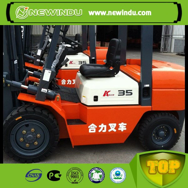 Heli 3 Ton 3.5 Ton Diesel Mini Forklift Truck Bale Clamp Price Cpcd30 Cpcd35