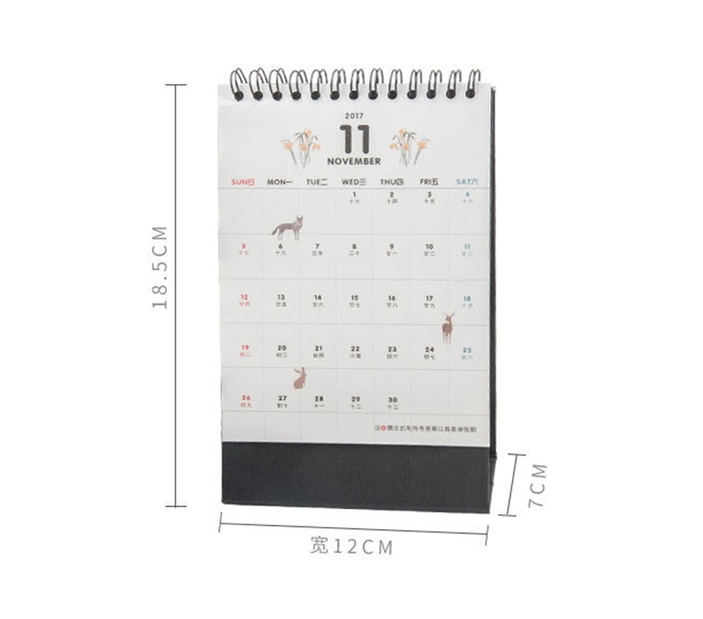 High quality/High cost performance  Customized Desk Calendar Printing Service