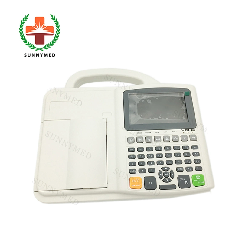 Sy-H021 Guangzhou Medical ECG System Diagnostic Digital Type 3 Channel EKG Equipment