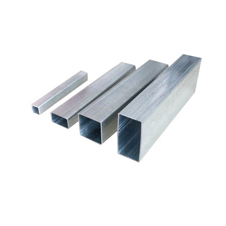 Square Galvanized Steel Tube for Constructions Furniture Pipe