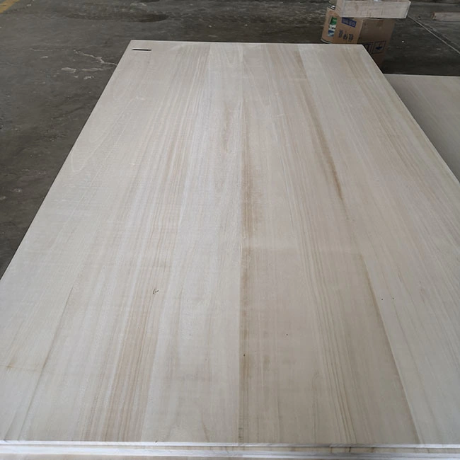 Kiln Dry Paulownia Wood Edge Glued Board Furniture Board