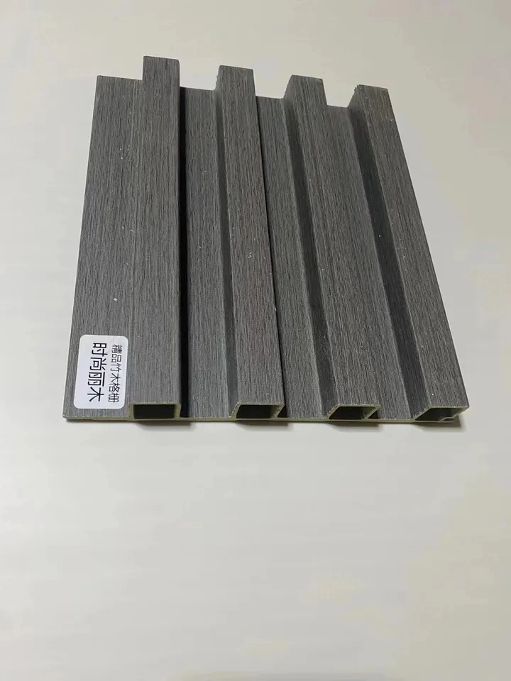 Wood Facade Co-Extrusion WPC Exterior Wall Cladding WPC Great Wall Panels Decorative Wood Plastic Composite Wall Board