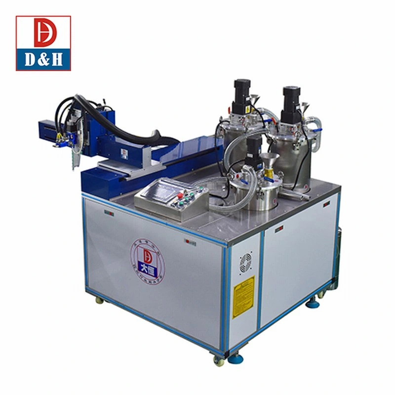 Ab Glue Dispenser Epoxy Application Machine 2 Components Metering Mixing Dispensing System