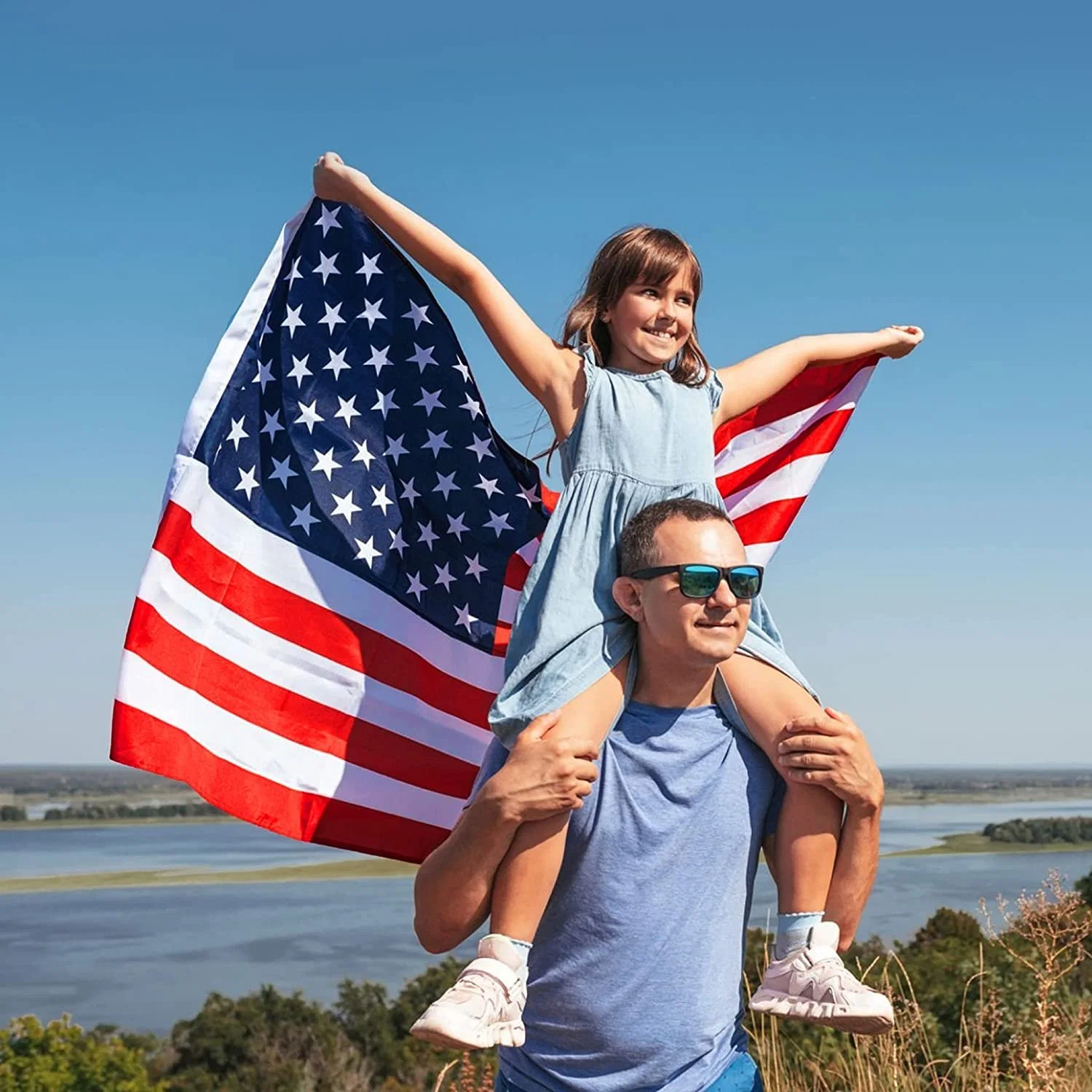 Suministro mayorista personalizado Banderas Americanas Bandera Nacional Mundo todos los tamaños Todos los indicadores de país