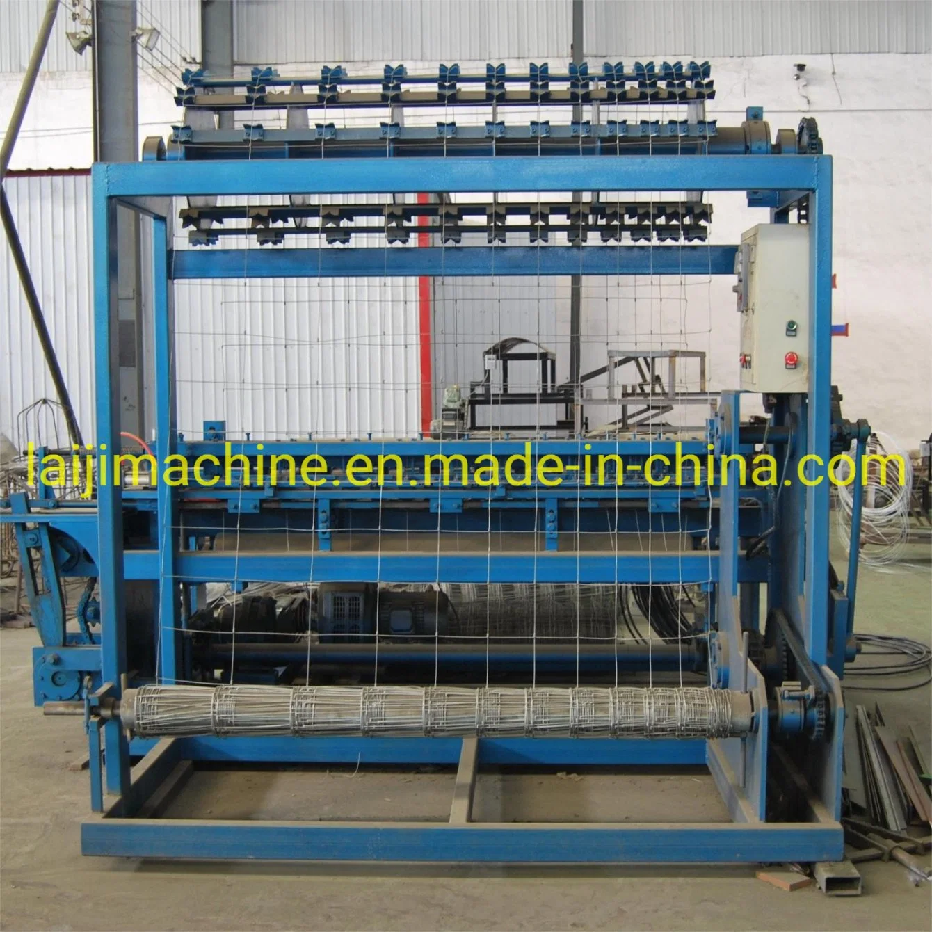 Deer Fence-CNC Grassland Field Fence Mesh Knitting Welding Machine