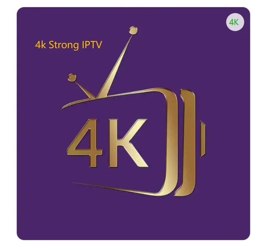 4K IPTV M3U 12mois IPTV Reseller Panel Freetest IPTV pour Boîtier TV Android