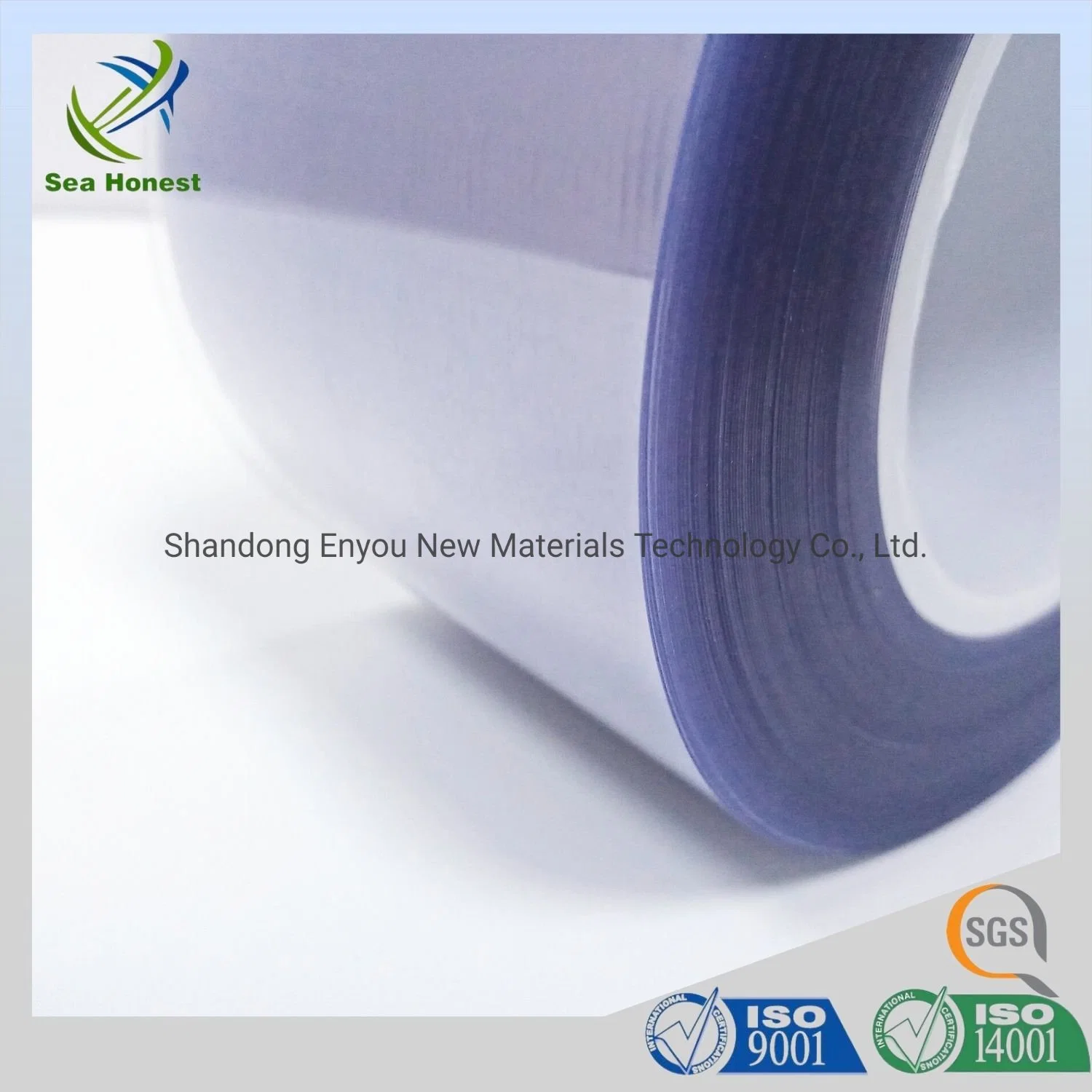 Pharmaceutical PVC/PE/PVDC 250micron 40gsam Coated Rigid Hard Film for Blister Pack