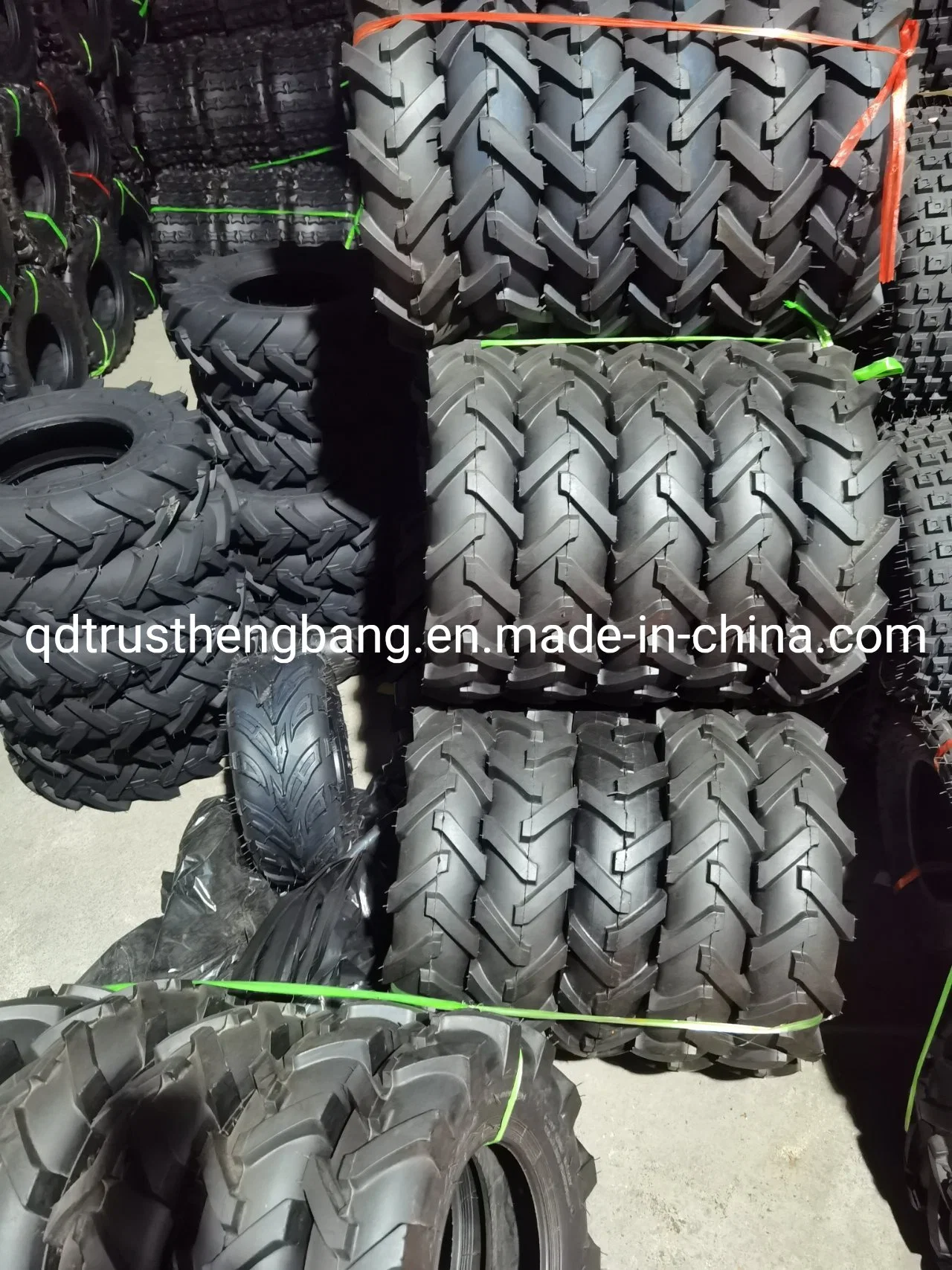 Tractor Tire 4.00-8 4.00X8 Agricultural Tiller Tire Rubber Wheel 400-8