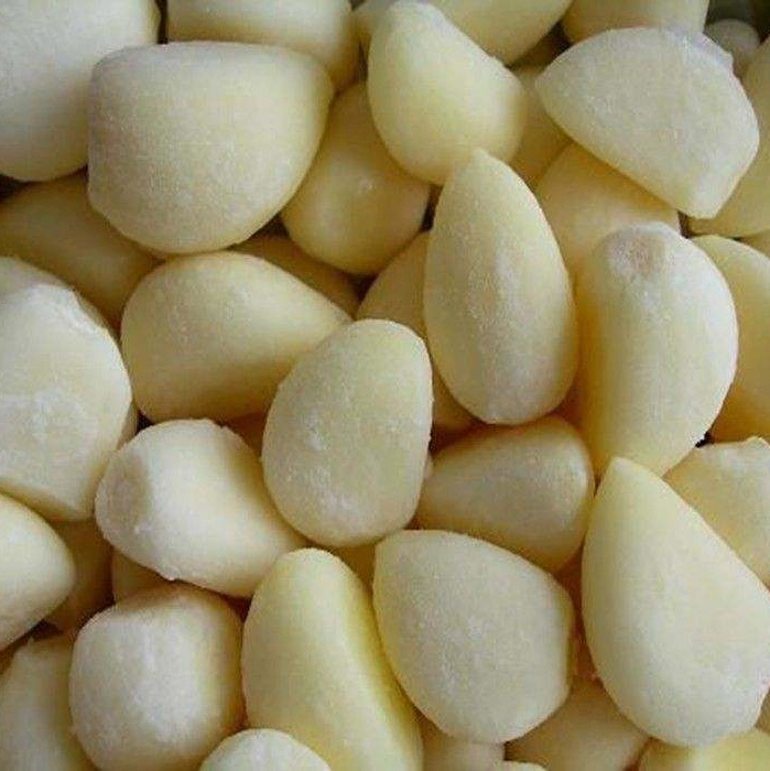 High quality/High cost performance  IQF Frozen Garlic Clove Peeled New Come Garlic Normal White