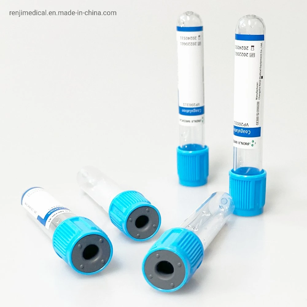 Wholesale/Supplier Price Blue Top PT Tube Vacuum Blood Collection Tube 3.2% Sodium Citrate Tube