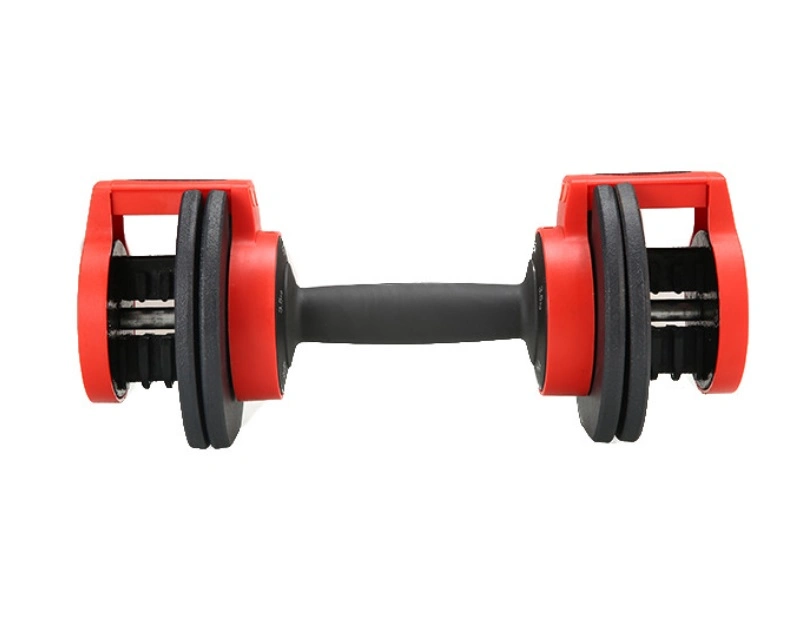 Adjustable Dumbbell Set 24lbs 11kg with Fast Automatic Home Gym