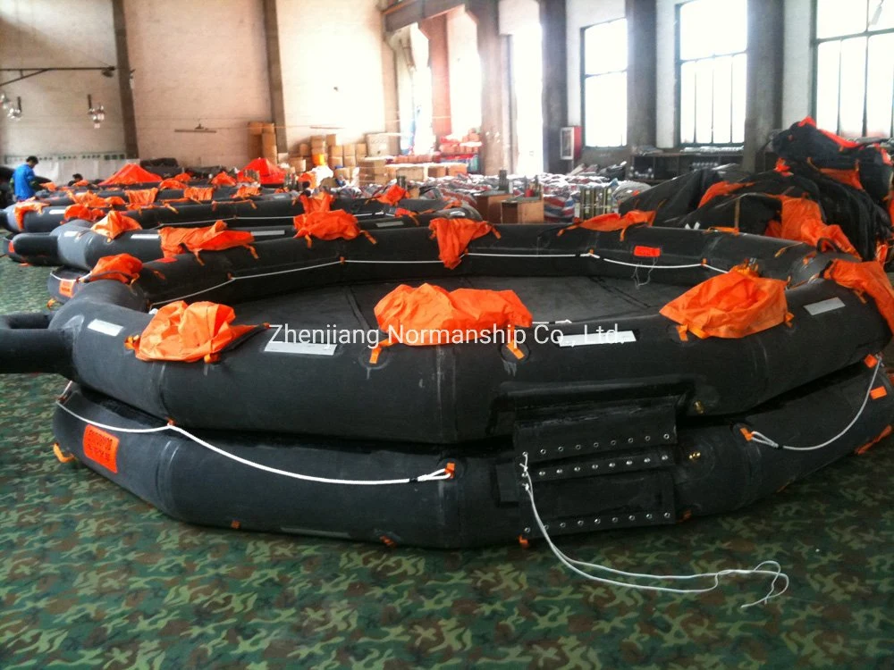 50 Persons Open Reversible Inflatable Life Raft