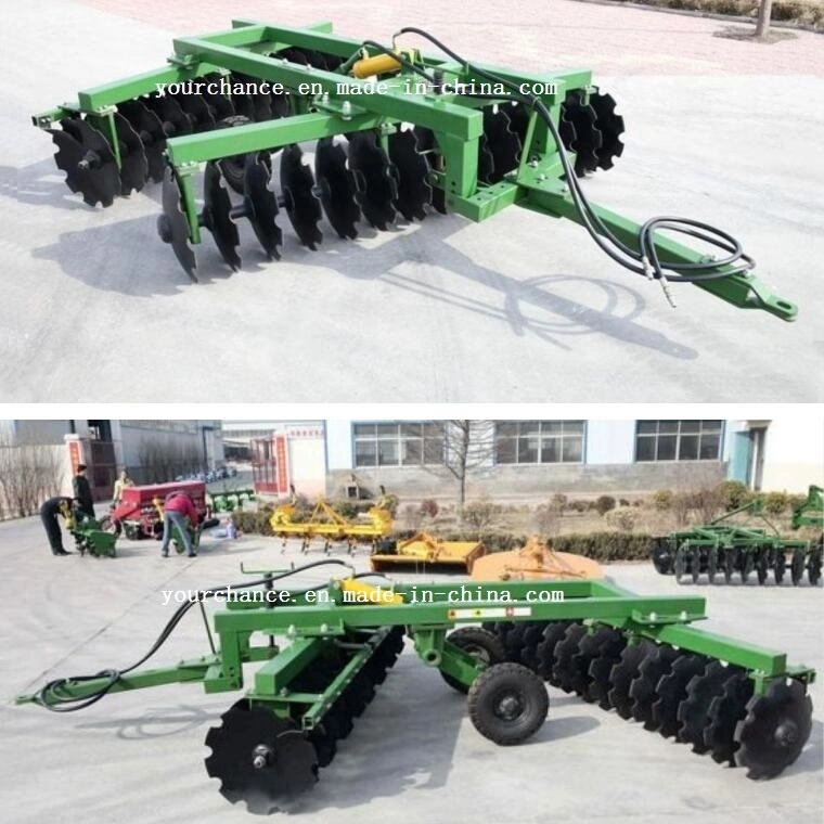 1bz-3.0 90-120HP Tractor Trailed 3m Width 28 Discs Hydraulic Heavy Duty Farm Equipment Disc Harrow