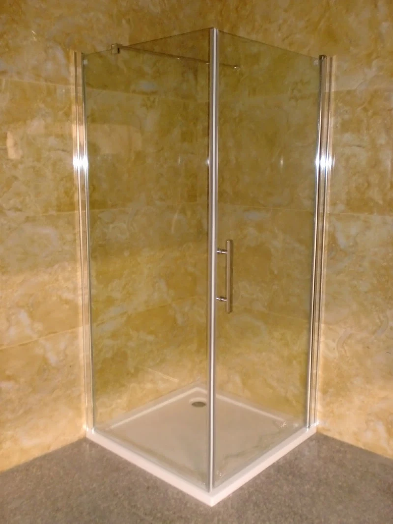 Bathroom European Aluminium Frame Shower Cabin Box 90X90