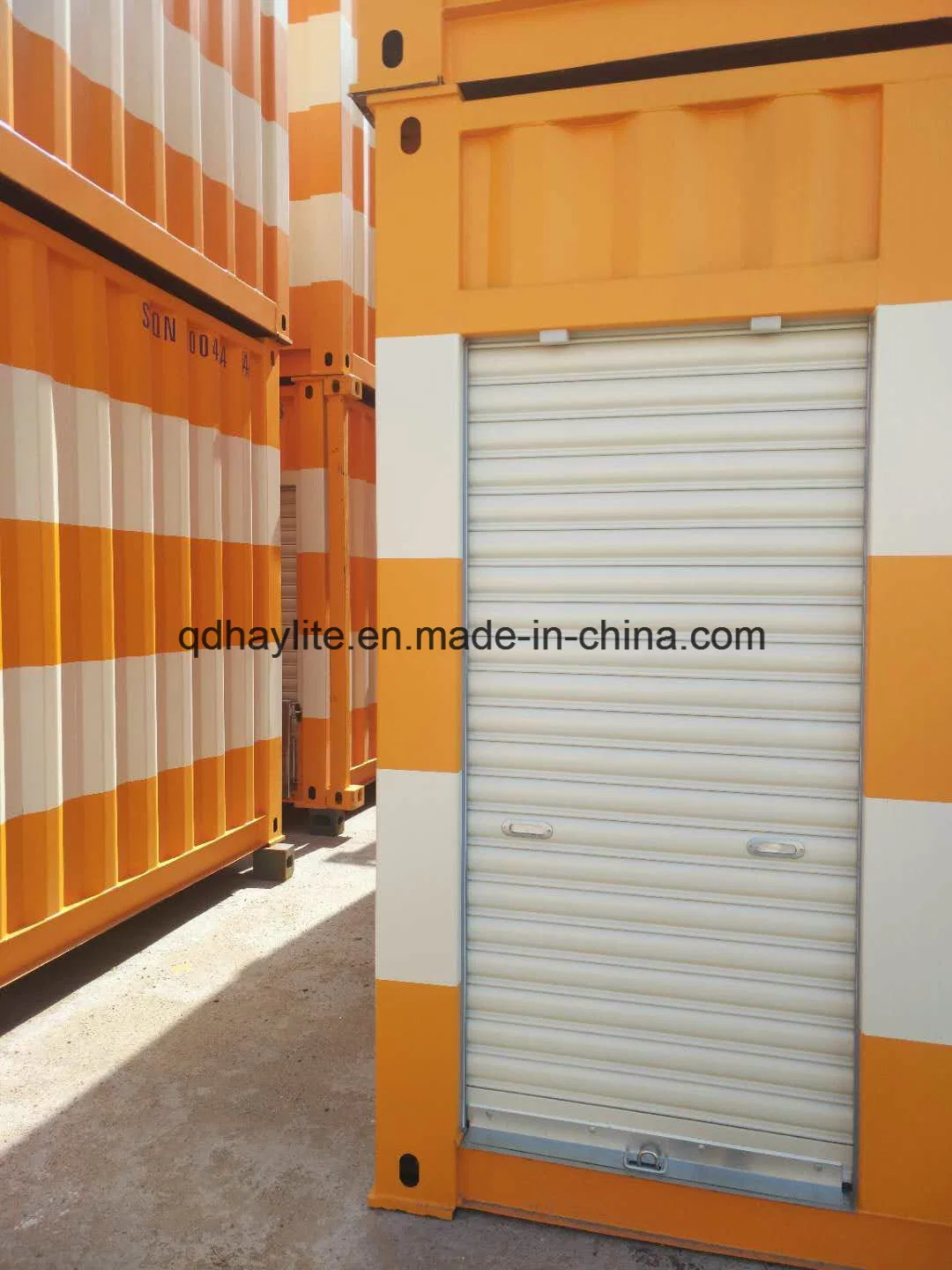 Shipping Container Storage Warehouse with Garage Rolling Doors