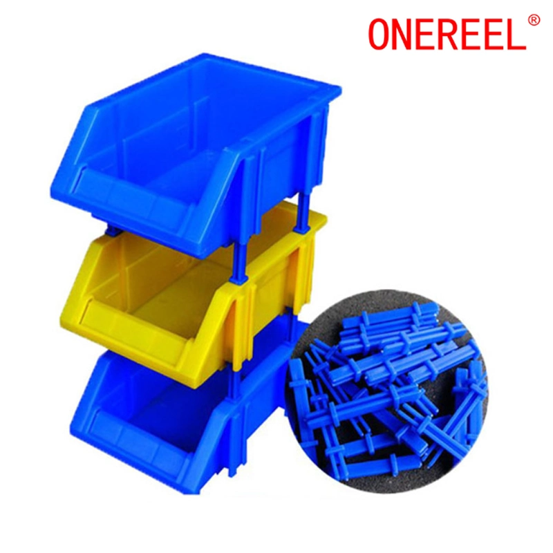 Blue Heavy Duty Plastic Stackable Small Parts Storage Pick Bins
