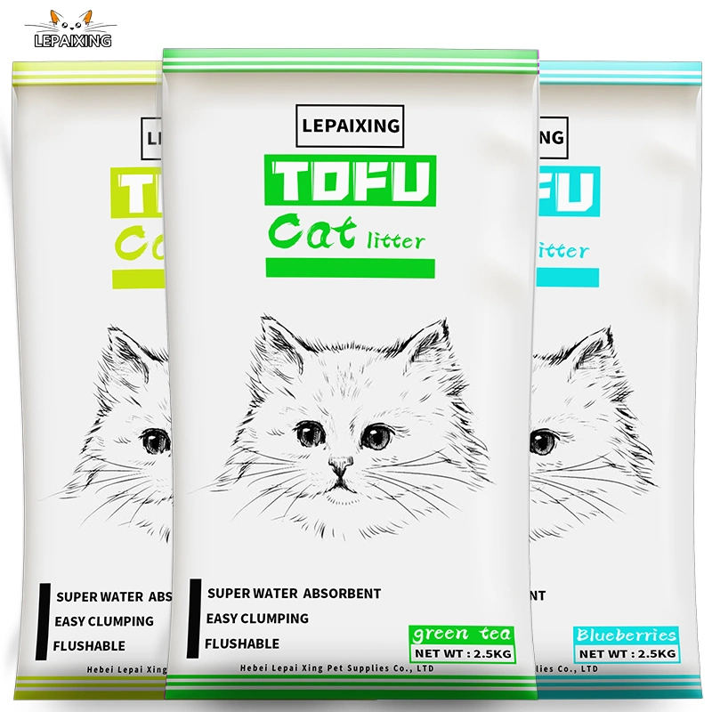 Mejor venta Nuevo Producti rápido de engorda Tofu basura de gato