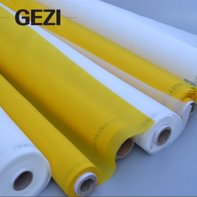 White Yellow Polyester Nylon Silk Screen /Screen Printing Mesh Bolting Cloth for Printing