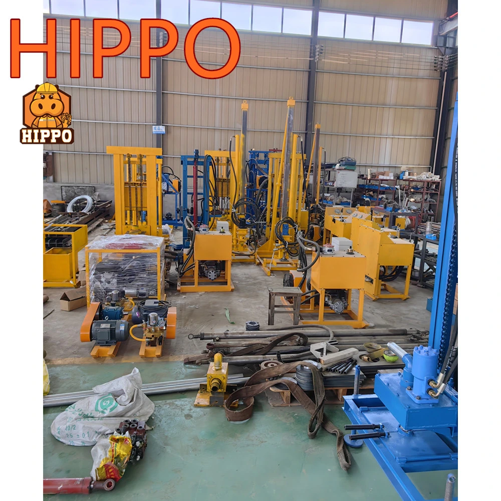 Hippo Neues Produkt 100 Meter Hydraulic Portable Diesel Engine