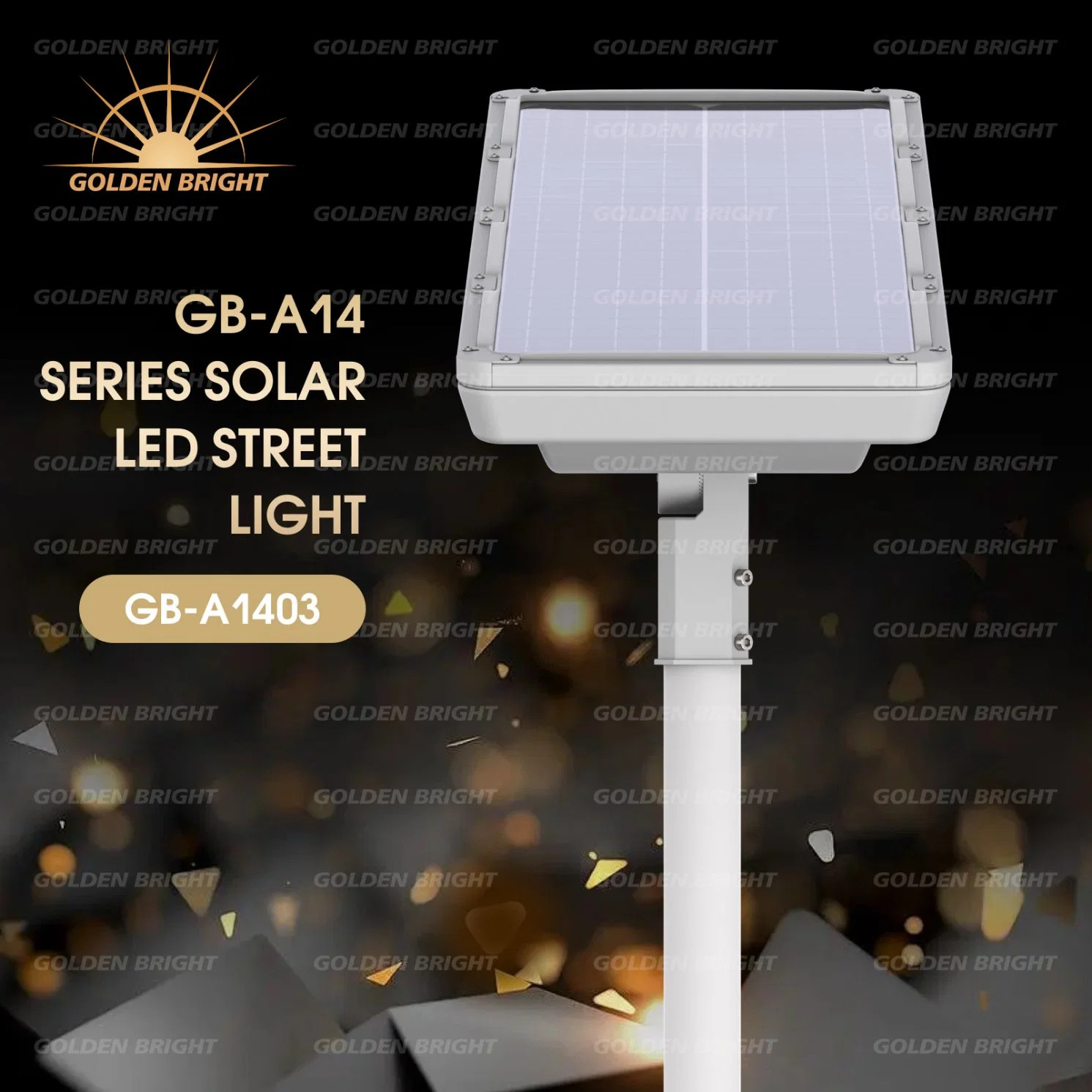 50W IP66 Outdoor Waterproof Road Streetlight Integrated All in One LED Solar Street Light