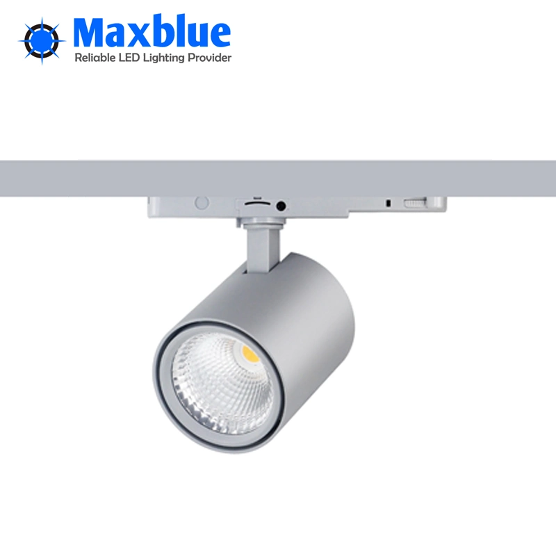 Spot riel LED 30W/35W LED de mazorca de la luz de la vía para la iluminación comercial