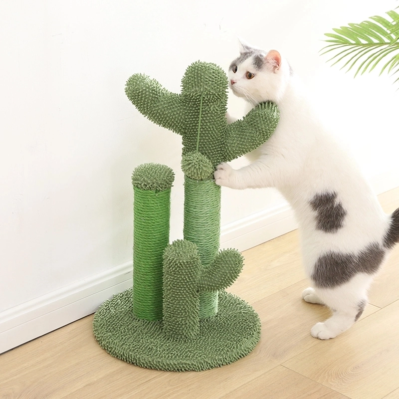 Petstar 2020 de Sisal Natural arañazos de gato gato Scratcher Cactus Post