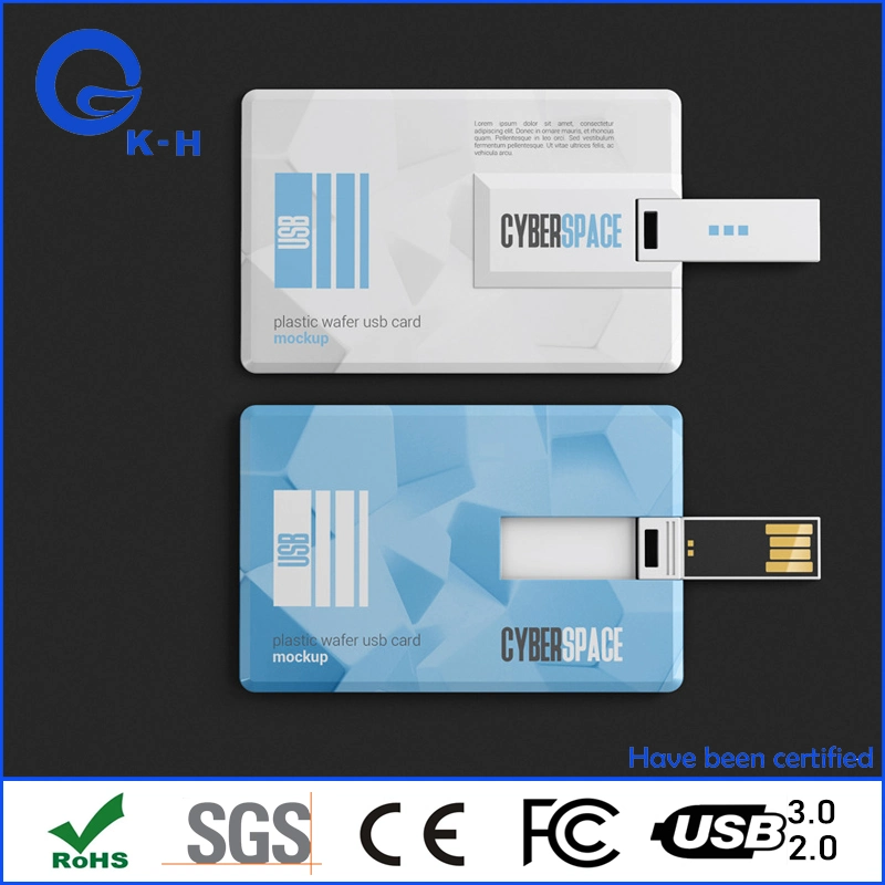 Farbdruck Kreditkarte Flash-Speicher 16GB USB 2,0 3,0