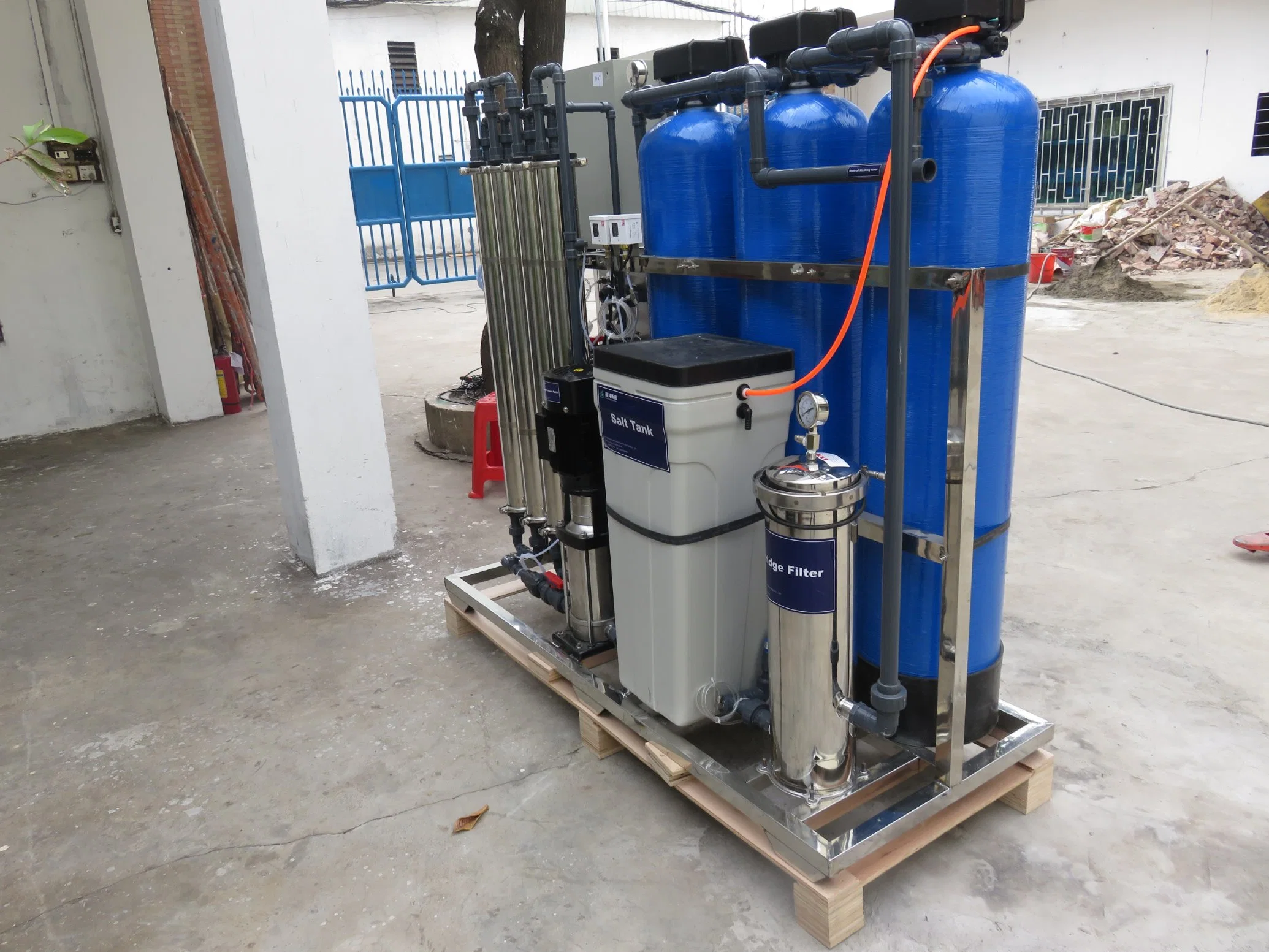 Industrial Reverse Osmosis System Drinking Water Purified Dispenser Filter Plant